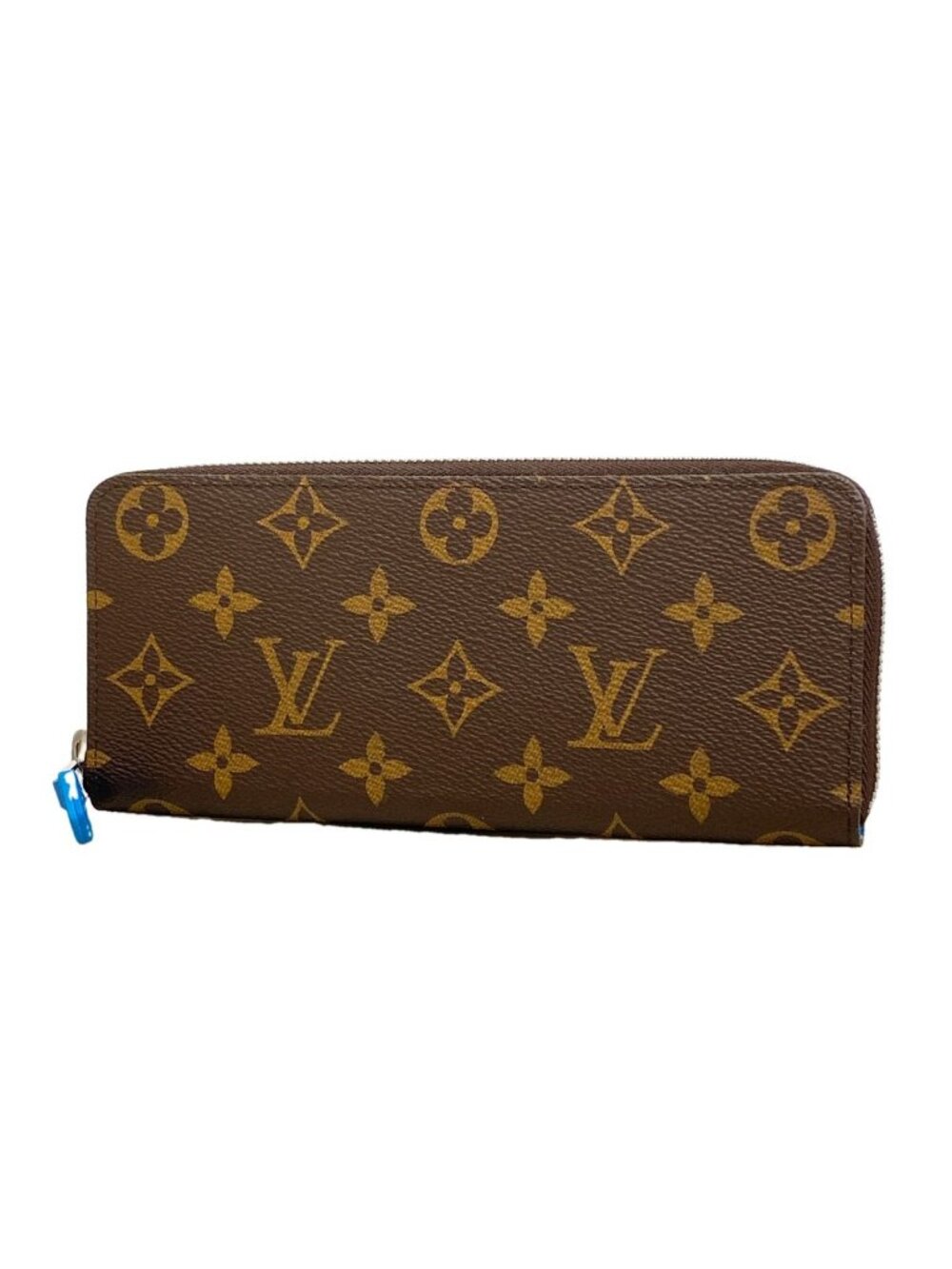 Louis Vuitton Wallet Monogram Portefeuille Clemence Gaston Blue
